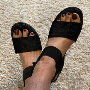 Elegant Black Women's Sandals